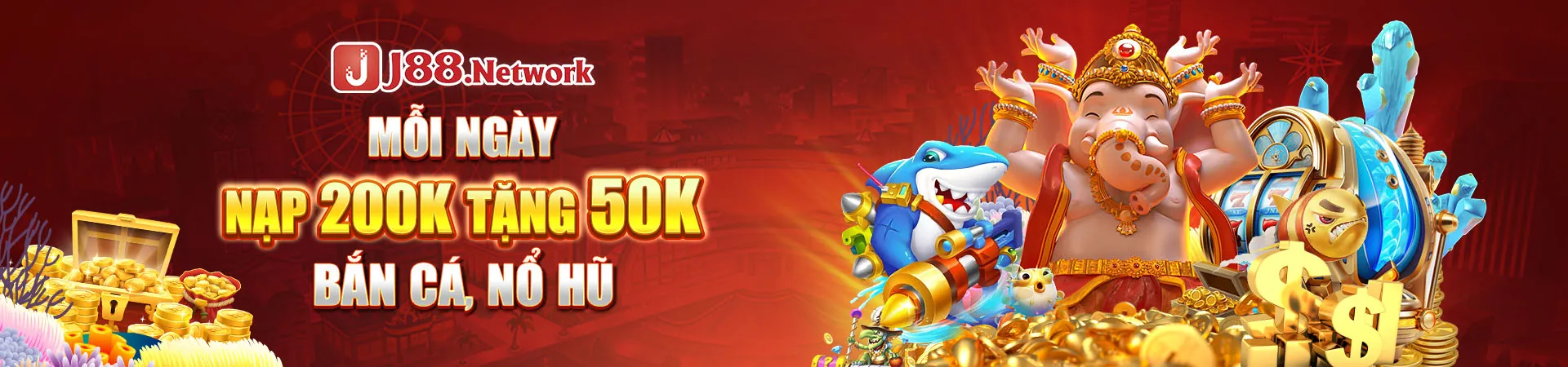 Thế giới bắn cá Bibet đầy màu sắc với cá vàng, san hô và kho báu